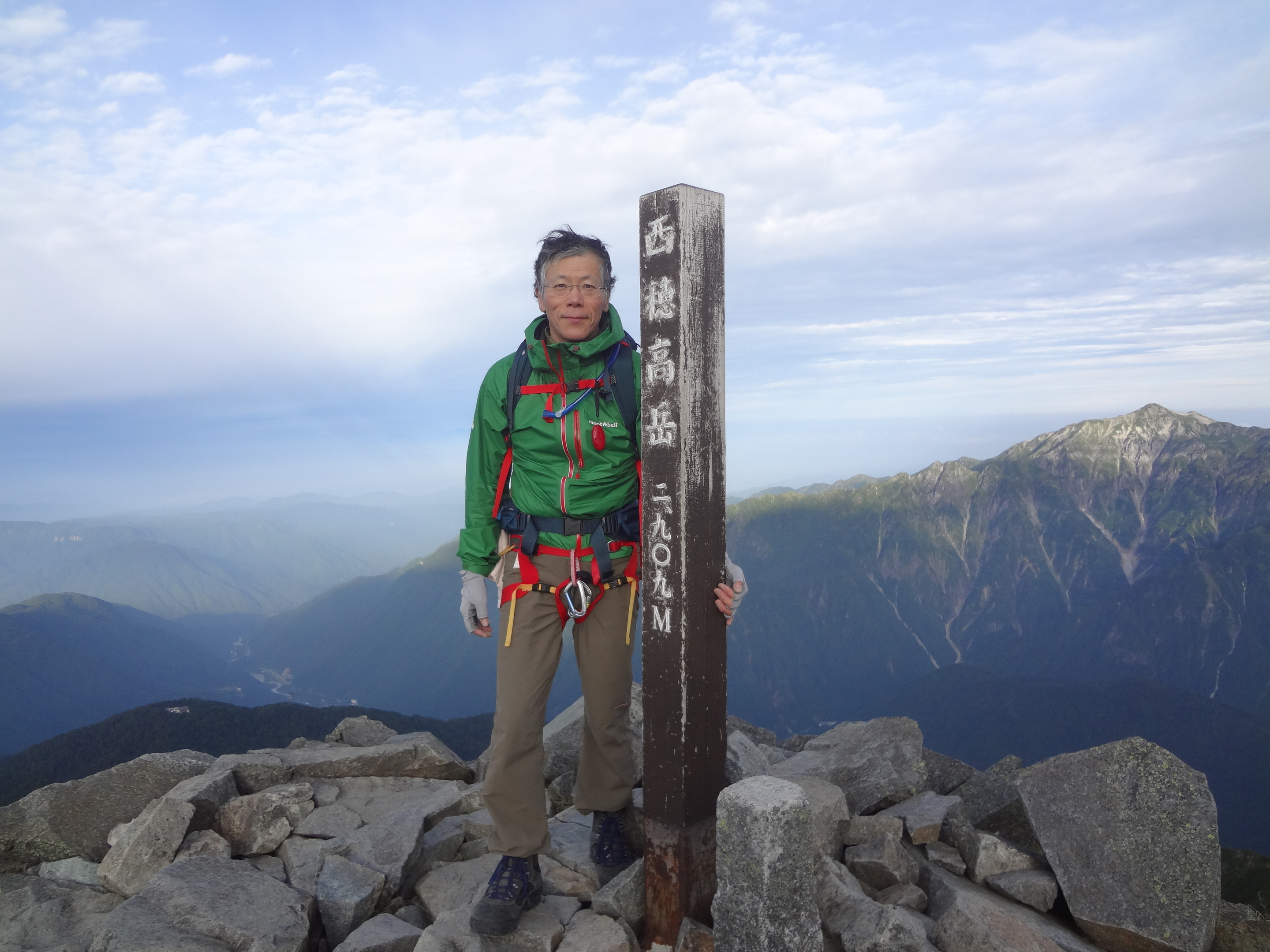 2019.9.1 西穂高岳登山